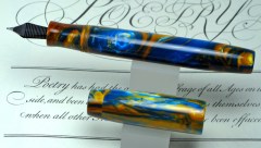 Balladeer in Charger Lava Lamp #2 alumilite