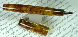 Balladeer in Jurassic Amber acrylic, Demonstrator
