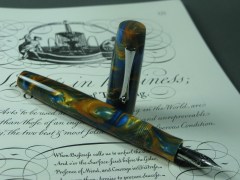 Balladeer in Charger Lava Lamp #2 alumilite