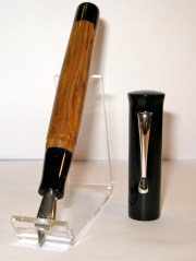 Custom Flared-Top in Alternate Briarwood & Black Acrylic