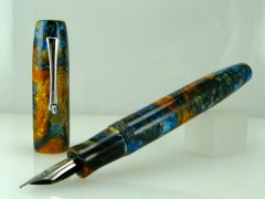 Balladeer #2 in Mineral Sea Lava Explosion alumilite - - 3