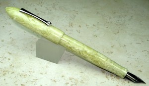 Troubadour in Pistachio Cream Lucite (small)