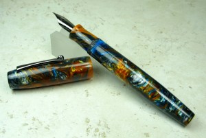 Balladeer in Mineral Sea Lava Explosion Alumilite (Large)