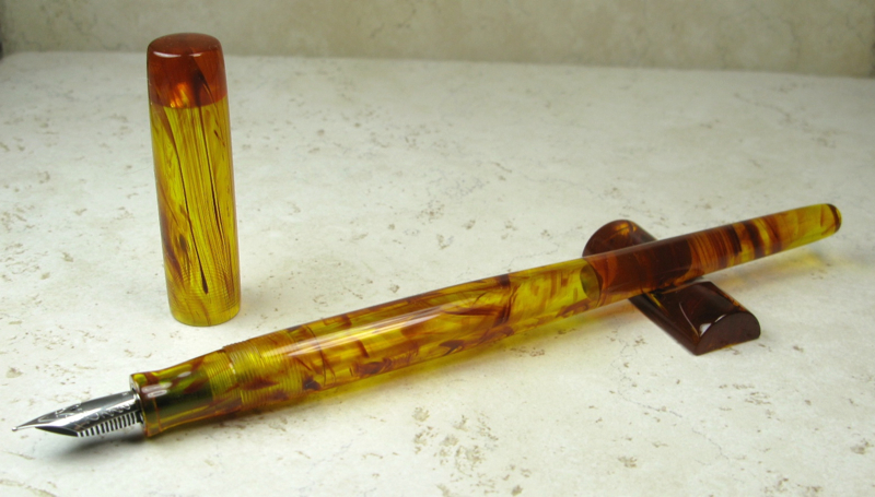 Literati in Smoky Quartz Mist acrylic (medium)