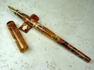 Literati in Amber Water Acrylic (Medium)