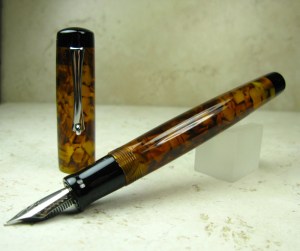 Exemplar Prototype in Illuminated Amber Acrylic