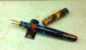 Idyll in Mineral Sea Lava Explosion Alumilite (Medium)