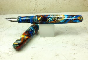 Custom Prototype #2 in Mineral Sea Alumilite (Medium)