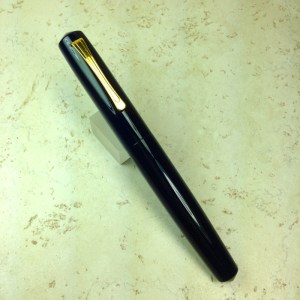 Idyll in Solid Navy Acrylic (Medium)