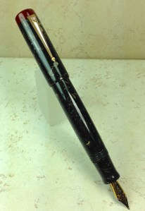 Exemplar in Dartmoor & Urushi Red Acrylics - Oversized