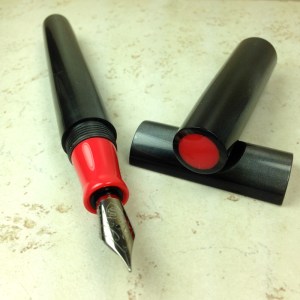 Custom Idyll in Midnight Pearl & Rose Red Acrylics - Large