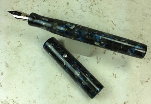 Aeterna in Tibaldi Impero Celluloid with Sterling Silver Iota Roll Stop - Medium