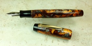 Balladeer in Topaz Tor Lava Lamp #43 (aka Rusty Orange) - Large