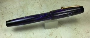 Balladeer in Violet Mist Lava Explosion & Black Ebonite - Large