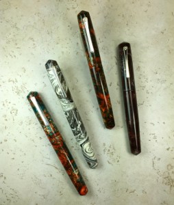 4 Large Idylls in Miami Sunset, Sandstone, Melon, & Copper Ore