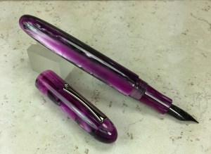 Zephyr in Magenta Bliss acrylic - Medium