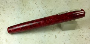 Idyll in Red Stardust acrylic - Large