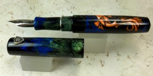 Idyll in Dragon Koi Rotacrylic - Short, Medium