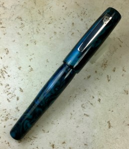 Scribe in Ocean's Obsidian & Black Ebonite - Oversized