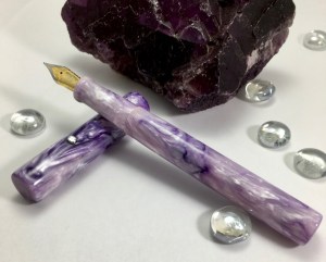 Aeterna in Wisteria Alumilite - Small, Extended Section