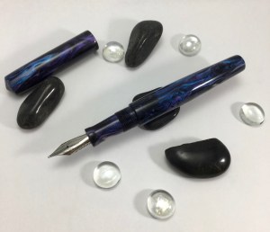 Idyll in Blue Nebula Alumilite - Small