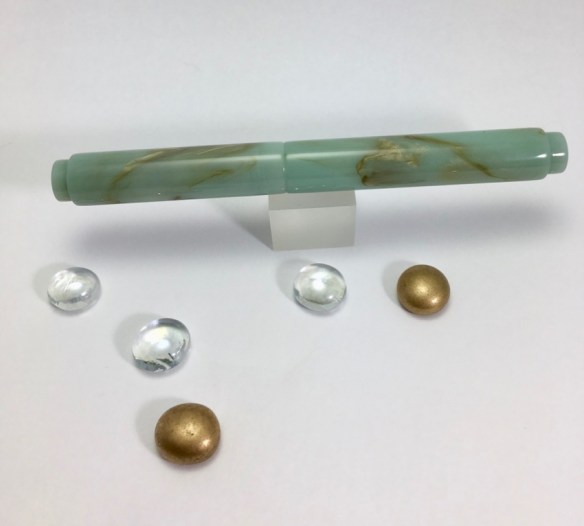 Scroll in Sea Turtle Alumilite - Small