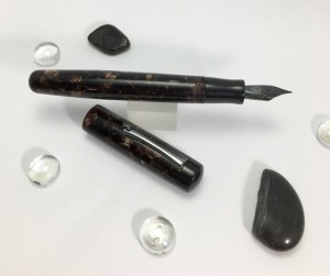 Exemplar in CS Dartmoor & Black Ebonite - Medium