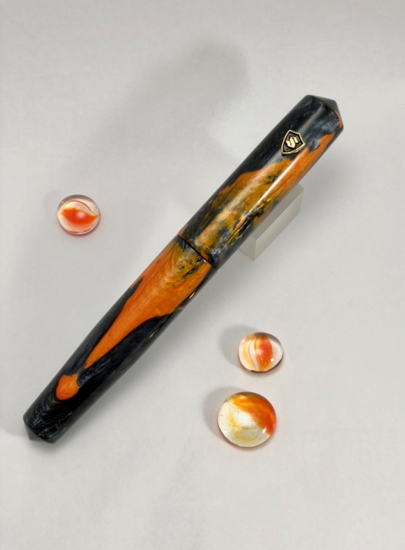 Idyll in Orange Flash - Oversized