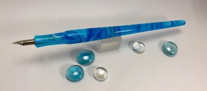 Literati Academe Dip Pen in Topaz Water Acrylic