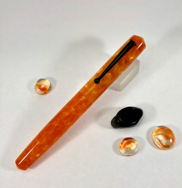 Idyll in Orange Stone Acrylic - Small