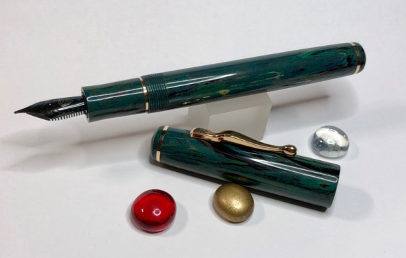 Inkling in SEM LE Deep Sea Ebonite with Bronze Furniture - Medium