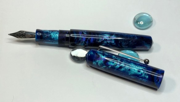 Idyll in Peacock Lava Explosion - Medium