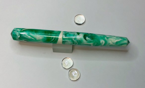 Idyll in Emerald Koi - Medium
