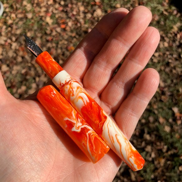 Idyll in Orange Koi - Small