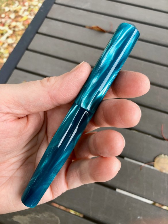 Idyll in Teal Pearl Kirinite - Medium