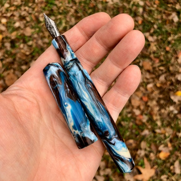 Idyll in Dirty Teal - Small