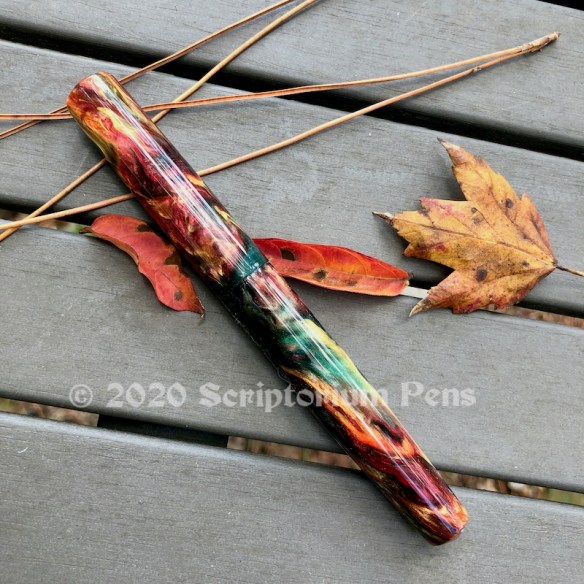 Idyll in Dupras Adirondack Autumn - Small