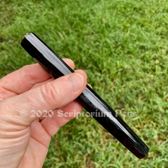 Illuminaire in Dupras Triple Black with Citrine Cabochons - Large