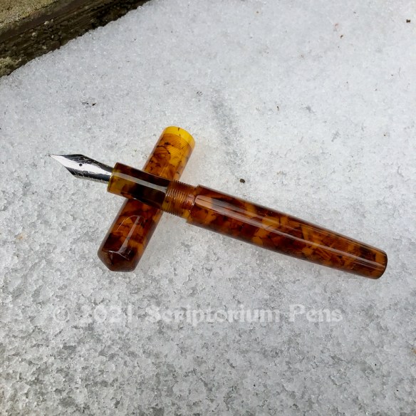 Idyll in Illuminated Amber Tortoise - Small