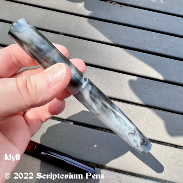 Idyll in Dupras Fog and Shadows - Large