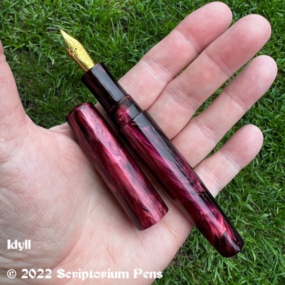 Idyll in Midnight Flame - Large