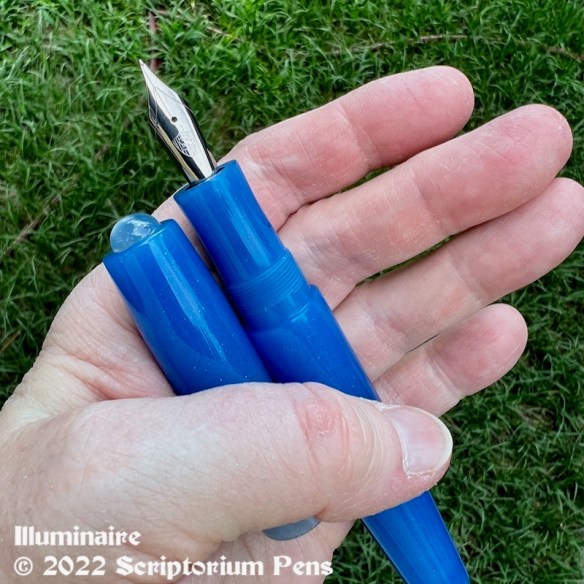 Illuminaire in Azurite Master Series with Moonstone Cabochons - Large