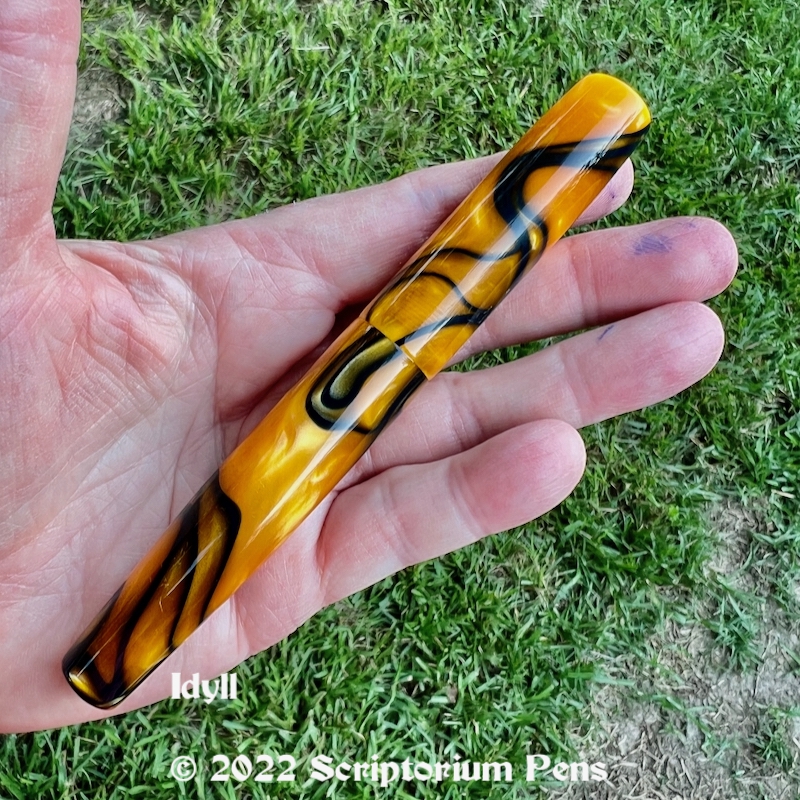 Idyll in Tiger Acrylic - Large