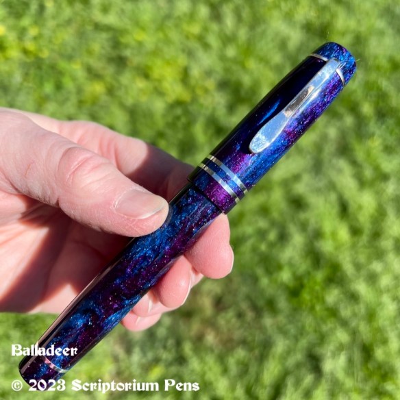 Balladeer in Orion Diamondcast with Silver Spoon Clip - Large