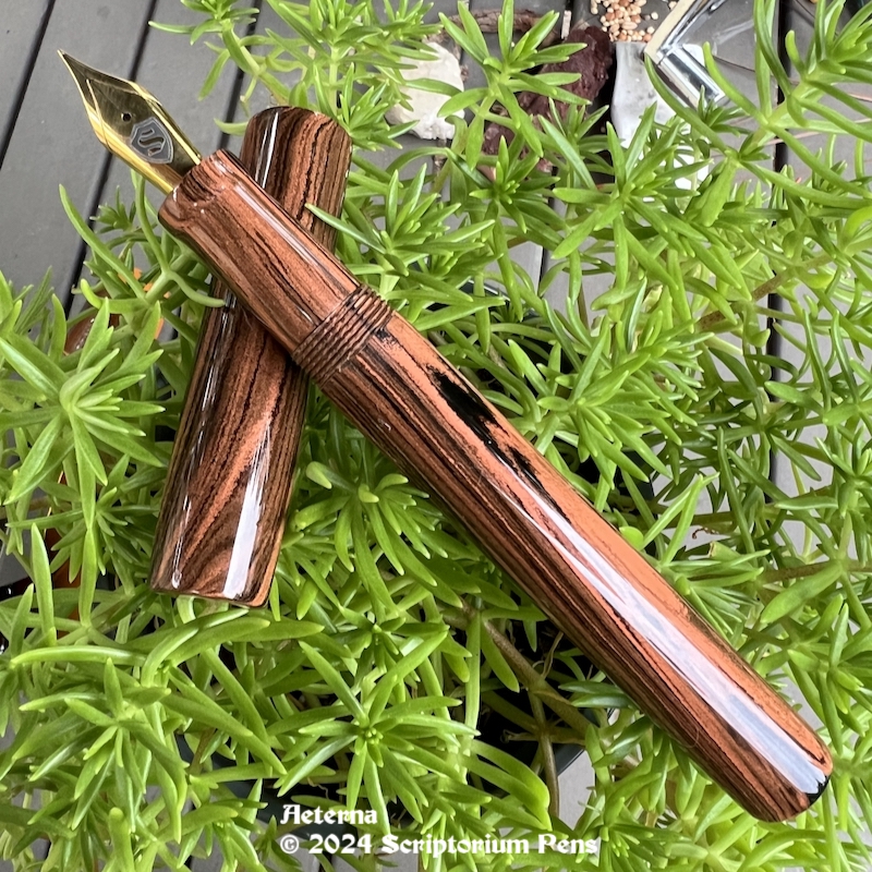 Aeterna in NYH Salmon Ebonite - Medium