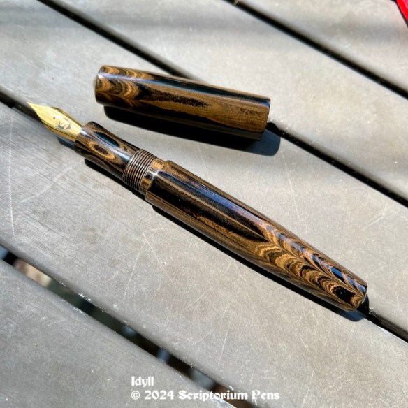 Idyll in SEM Briar Ripple Ebonite - Medium