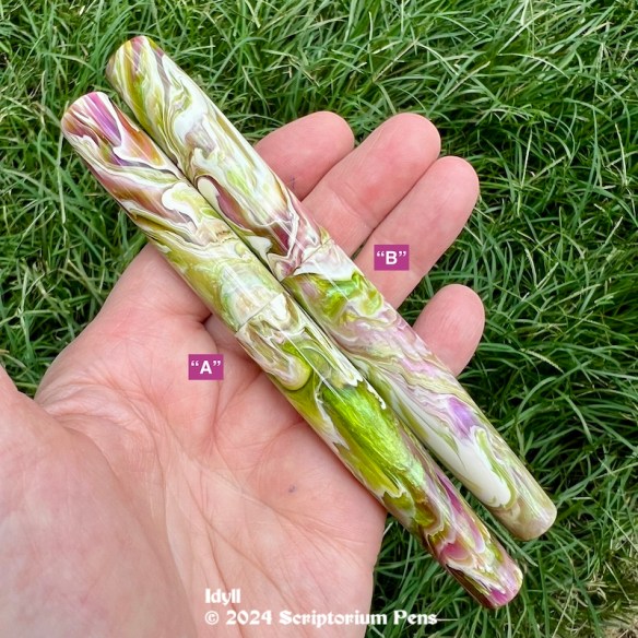 Two Idylls in Water Lily Koi - Small